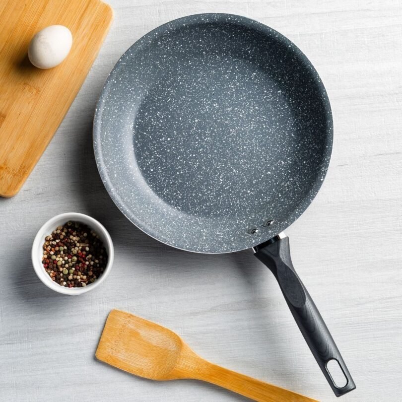 BLEEVET Stone Earth Frying Pan
